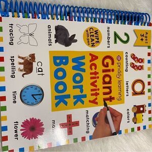 Priddy Learning Giant Activity Workbook for Ages 3+